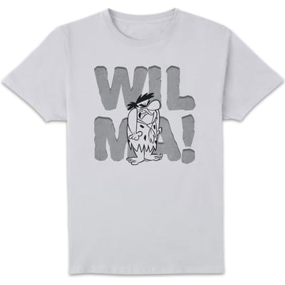 The Flintstones WILMA! Men's T-Shirt - White - S