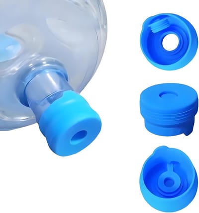 Herbruikbare siliconen deksels voor karaf, vervangende doppen voor gallons, ideaal voor buitenactiviteiten en vergaderingen, set van 3 stuks