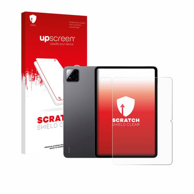upscreen - Screenprotector voor Xiaomi Pad 7 (Voor+Camera) - Folie Beschermfolie transparant