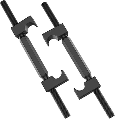 Veercompressor Gereedschap - Schokdemper Trekker - Voertuig Reparatie - Robuust Gelegeerd Staal - 24x6x2 cm - Meerkleurig