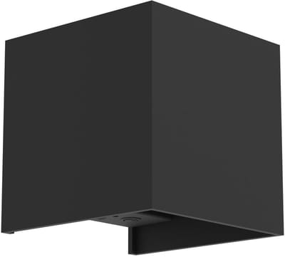 EGLO Rincine Wandlamp Buiten - Sensor - Oplaadbaar (tot 72 uur licht) - 10 cm - Zwart - Draadloos - Dimbaar