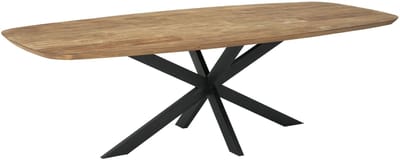 DTP Home Dining table Evo Danish oval 260,76x260x110 cm, recycled teakwood