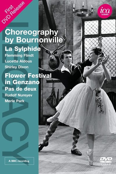 Flemming Flindt, Lucette Aldous, Shirley Dixon, Merle Park - Lovenskoid: La Sylphide (DVD)