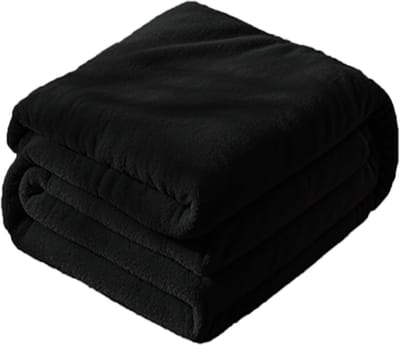 Deken - Sprei - Ontspannen - Antistatisch - 200 x 240 cm - Zwart