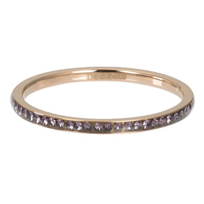 Zirconia Tanzanite - iXXXi - Vulring 2 mm - Roségoud