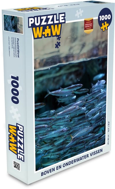 Puzzel Vissen - School - Water - Legpuzzel - Puzzel 1000 stukjes volwassenen