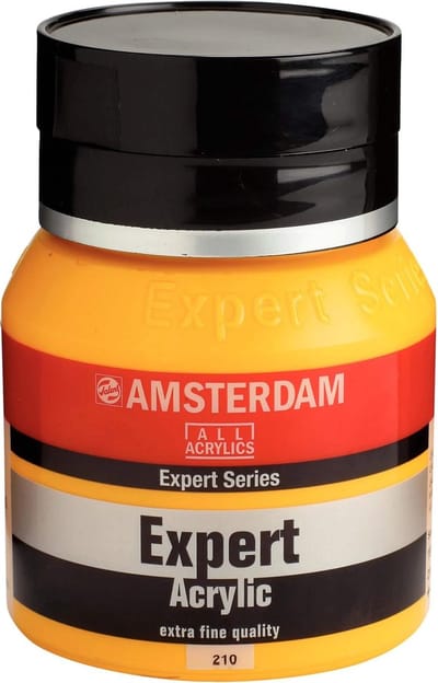 Expert Series Acrylverf Pot 400 ml - Cadmiumgeel Donker 210
