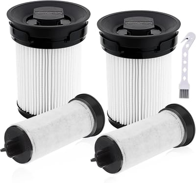 2 stuks HEPA-filters voor Miele TriFlex HX1 FSF vervangingsfilter voor Miele TriFlex HX1 Pro stofzuigerfilter reserveonderdelen voor Triflex HX1 Cat & Dog facelift accustofzuiger reserveonderdeel nr