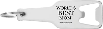 Akyol - werelds beste moeder flesopener - Moeder - familie - cadeau - 105 x 25mm