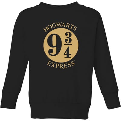 Harry Potter Platform Kids' Sweatshirt - Black - 98/104 (3-4 jaar)