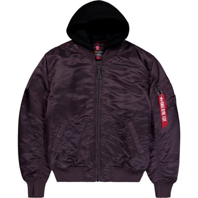 Geborduurd jack aan de achterkant Alpha Industries MA-1 ZH