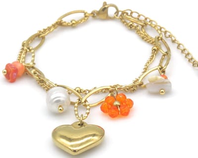 RVS Armband Hart – Elegant – 16-21cm – valentijn – cadeau