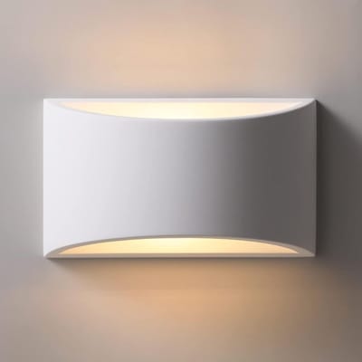 9W Gips Moderne Brug Type Decoratieve Led Warm Wit 3000K Wandlamp - Energieklasse E