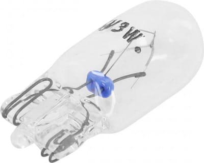 Flosser-lampje voor auto w2.1 x 9.5d / 6v 3w / per stuk nieuw