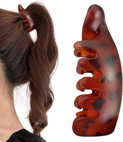 Bananenclip - Haarklem Hars - Haar Styling - Veilige Antislip Grip - Lichtgewicht - Mat