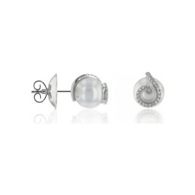 Luna-Pearls Dames oorsieraden Oorringen oorknoppen 314.0302