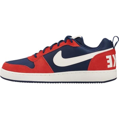 Nike Court Borough Slipvast Slijtvast Lage top Skateboard Schoenen Heren Rood Blauw Sneakers 844881-401 42 red