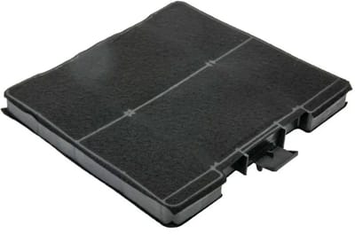 Multaparts® koolstof filter afzuigkap 23,6 x 22 x 2,3 cm | Filtercassette met actief kool om geurtjes tegen te gaan | Alternatief voor Bosch / Siemens DHZ532601, LZ53251, 00705431
