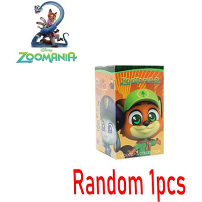 2026 Originele Zootopia2 Blind Box Schattige Nick Judy Actiemodel Mysteriedoos Anime Figuren Cartoon Verzameling Model Speelgoed