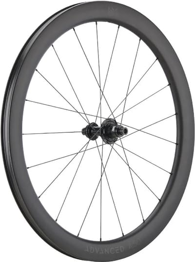 NEWMEN WHEEL ADVANCED A.50 - 28 Inch - Fietswiel Racefiets - Carbon - Bandbreedte 28 tot 30 mm - Achterwiel - Zwart
