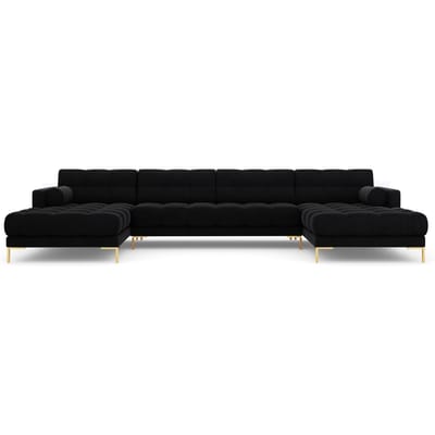 U-hoekbank Bali velvet | Cosmopolitan Design