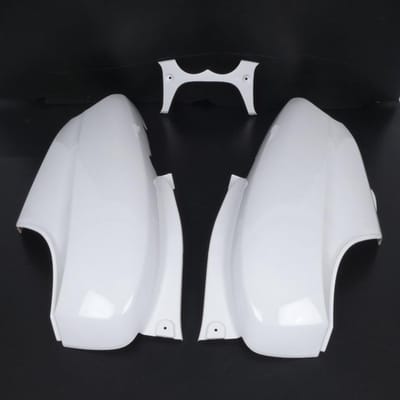Een body kit voor Yamaha 50 Neos scooter 1996 tot 2007 wit 7 onderdelen Gloednieuw