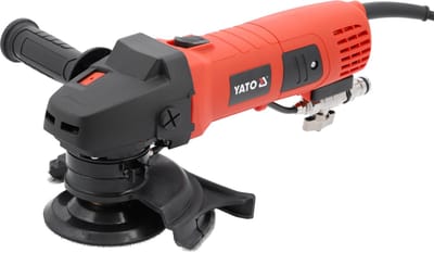 Professionele Nat- en Droogschuurmachine voor Natuursteen – Haakse Slijper & Polijstmachine 100mm – Toerental Regelbaar – M14 Vaste Wateraansluiting
