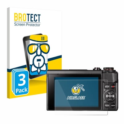 Screenprotector 3 Stuks voor Canon PowerShot G7 X Mark II Beschermglas transparant