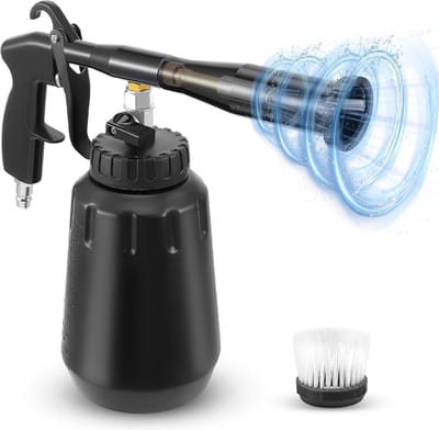Persluchtreinigingspistool met Complete Accessoireset voor Diepgaande Reiniging