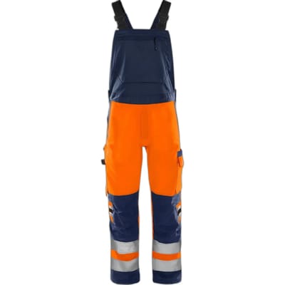 Fristads High vis Green amerikaanse overall klasse 2 1030 GLPU - Hi-Vis oranje/marineblauw - C146