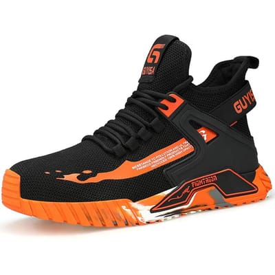 Heren Laarzen Werk Veiligheidslaarzen Anti-verplettering Anti-perforatie Werksneakers Veiligheidsschoenen Heren Dames Werkschoenen Onverwoestbare Werklaarzen 42