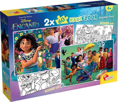 Lisciani disney puzzle df maxifloor 2 x 60 encanto