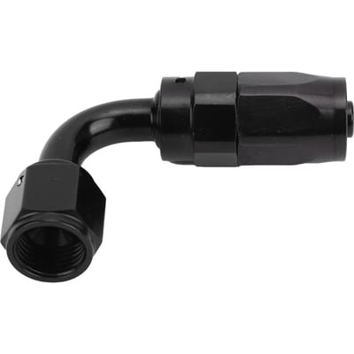 AN6 Zwenkbare Slangkoppeling Adapter 90 Graden voor Brandstofolie Gas Lucht Koelmiddel Water Vloeistof Leidingen