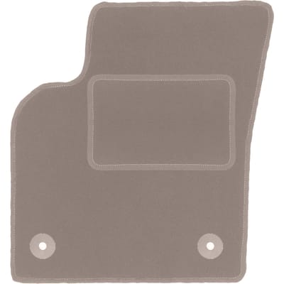 Beige bestuurdersmat voor: Volvo V50 stationwagen (2004-2012)