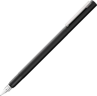 LAMY cp1 056 Vulpen | Matzwart lak | Gepolijste stalen penpunt B | Verende RVS-clip