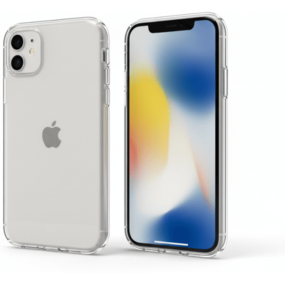 Coverzs telefoonhoesje geschikt voor iPhone 11 TPU silicone hoesje (transparant) - optimale bescherming - siliconen hoesje - transparant