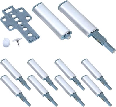 10 Stuks Magnetische Deuropeners voor Keukenkastjes, Kledingkasten en Meubeldeuren met Push-to-Open Functie