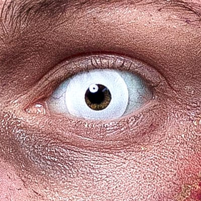 Boland - Paar weeklenzen Infected - Volwassenen - Halloween en Horror - Halloween contactlenzen - Horror