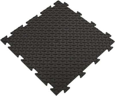 Klikbare PVC Tegels 50x50 cm Antislip Garagevloer Werkplaats Vloerbedekking