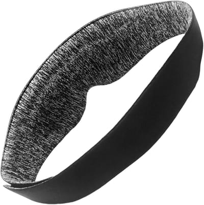Slaapoogbedekking - Oogbescherming - Reizen Slapen - 3D Contour Pasvorm - 28 x 11 cm - Zwart