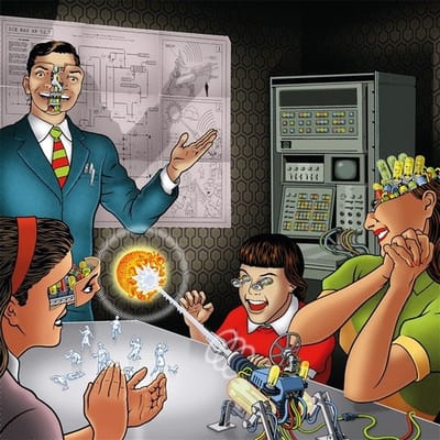 Arno De Cea & The Clockwork Wizards - Flash Freezing The Sun (LP)