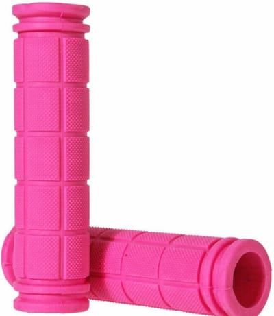 *** Full Grip Fiets Handvatten Roze - Anti Slip - Fietsstuur - 115mm/22mm - van Heble® ***