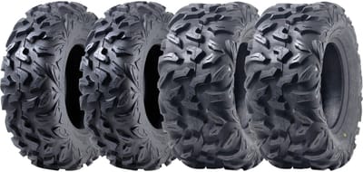 25x10.00R12 & 25x8.00R12 ATV-banden OBOR Vulture, 6-laags, voor de openbare weg (set van 2 & 2)
