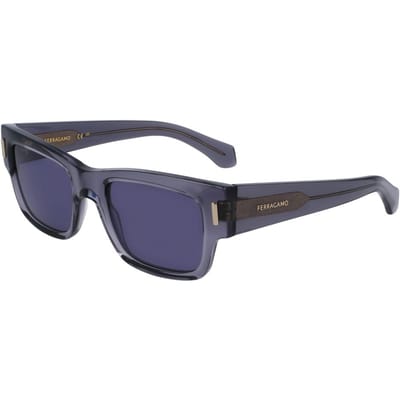 Ferragamo SF2011S Transparent grey 53/21/140 MAN Zonnebrillen