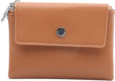 Flora&co - Paris - portemonnee - dames beugelportemonnee - broekzakformaat - camel