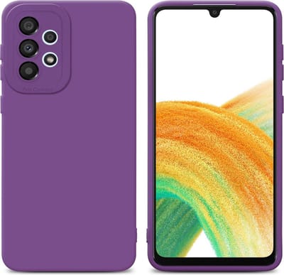 Cadorabo Hoesje geschikt voor Samsung Galaxy A32 4G in FLUID MAT PAARS - Beschermhoes gemaakt van flexibel TPU silicone Cover Fluid Case