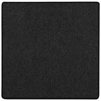 vidaXL - Tapijt - Loper - Antraciet - 100 - x - 100 - cm - 100% - Polypropyleen