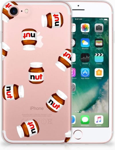 iPhone SE 2022 | SE 2020 | 8 | 7 Siliconen Case Nut Jar