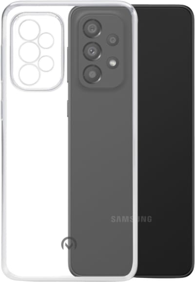 Mobilize Doorzichtig Hoesje geschikt voor Samsung Galaxy A33 Telefoonhoesje Flexibel TPU | Mobilize Gelly Backcover | Doorzichtig Telefoonhoesje Galaxy A33 | Galaxy A33 Case | Back Cover - Transparant