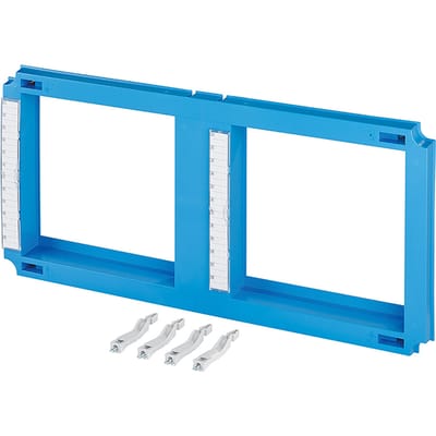 HEN MI Afdekking Voor DII/DIII Zekeringhouder BM4 Blauw 600MM - Mi CP 34